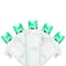 50ct. LED Wide Angle Christmas String Lights with White Wire